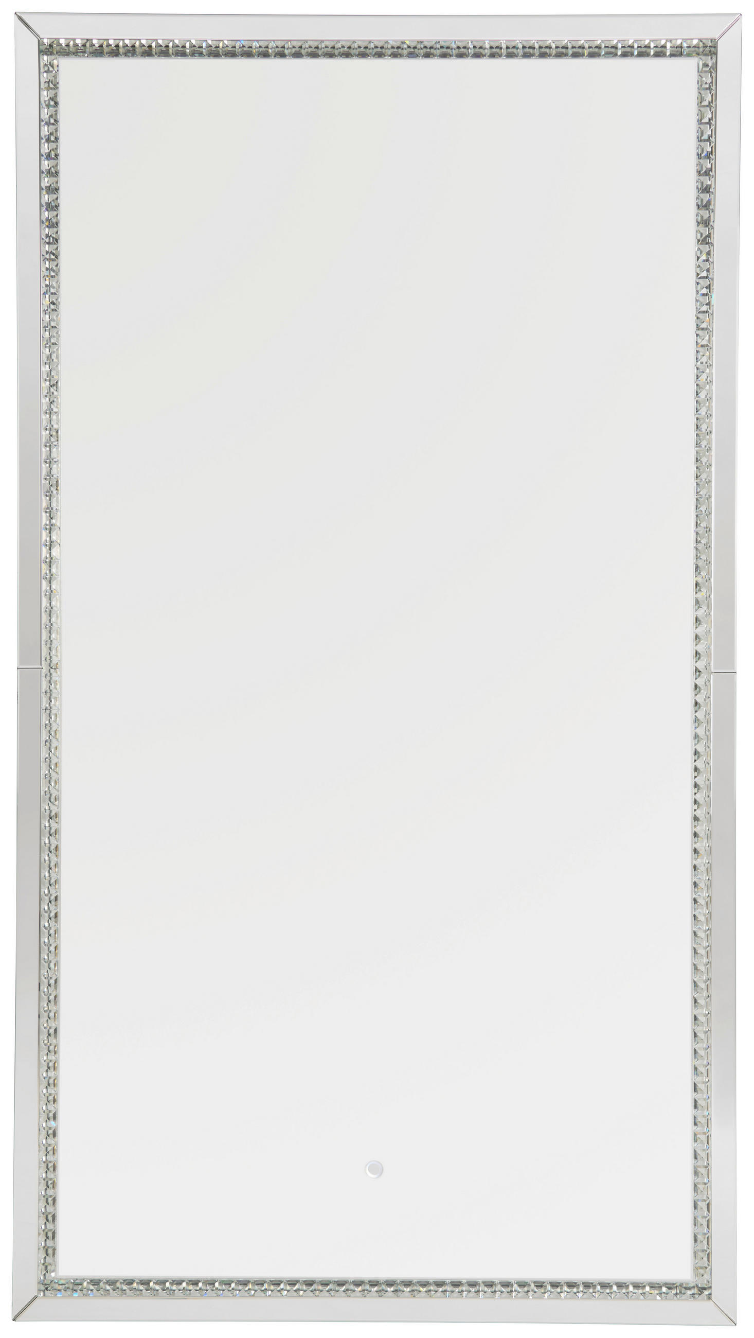 Oglindă De Perete 100/180/5,5 cm    - argintiu, Design, sticlă/material pe bază de lemn (100/180/5,5cm) - Xora