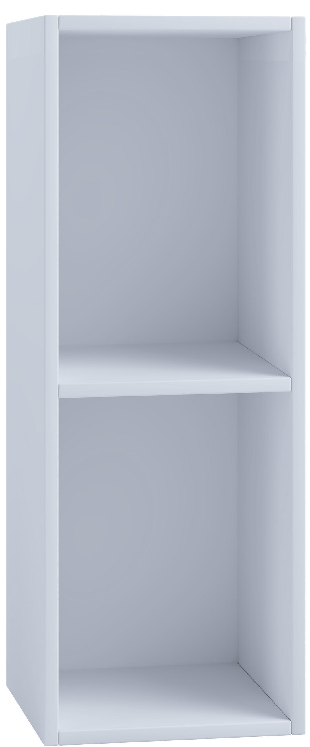 SCHALLPLATTENREGAL Weiß  - Weiß, Basics, Holzwerkstoff (34/72/30cm) - MID.YOU