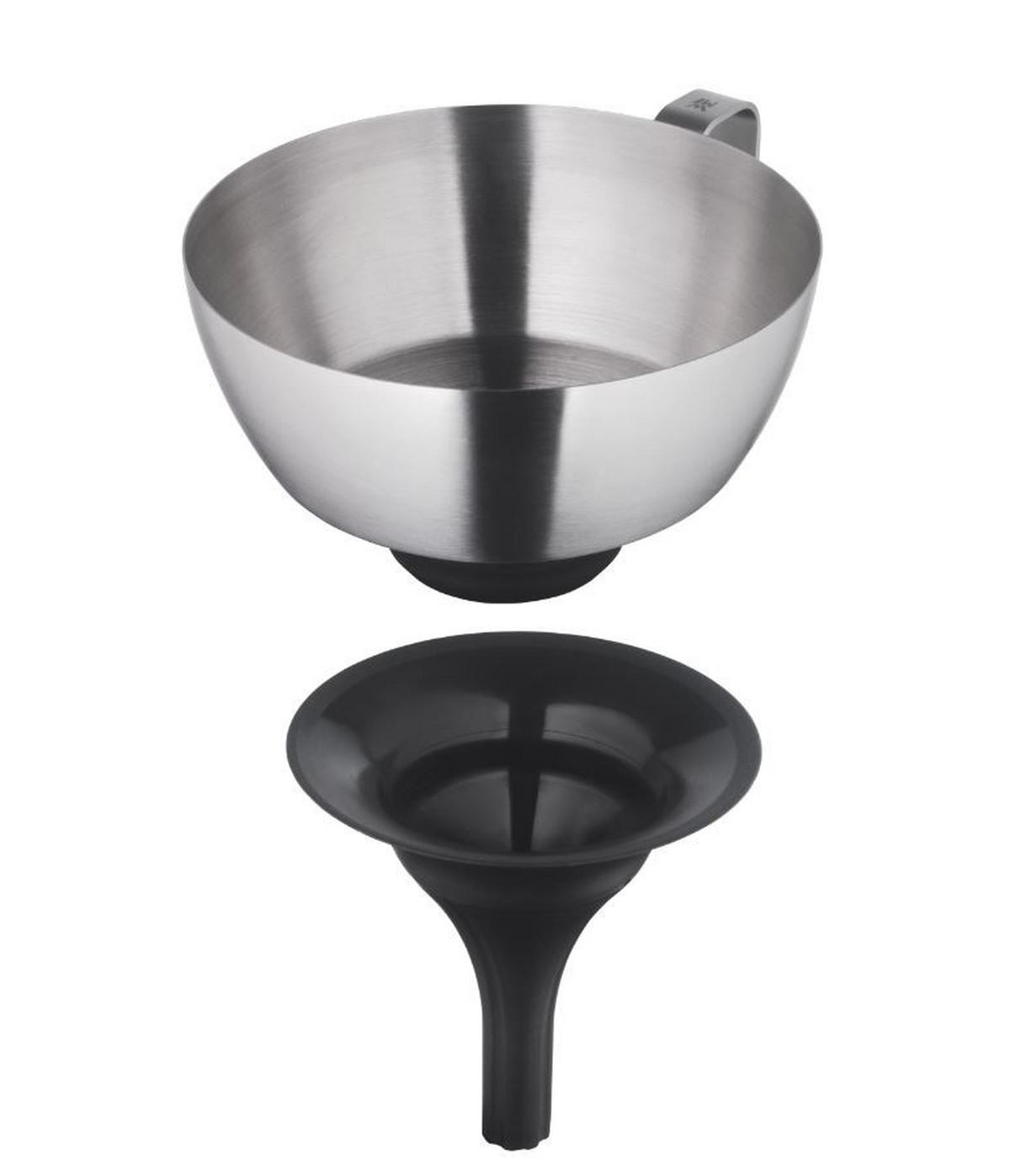 TRICHTER - Edelstahlfarben, Basics, Kunststoff/Metall (18cm) - WMF