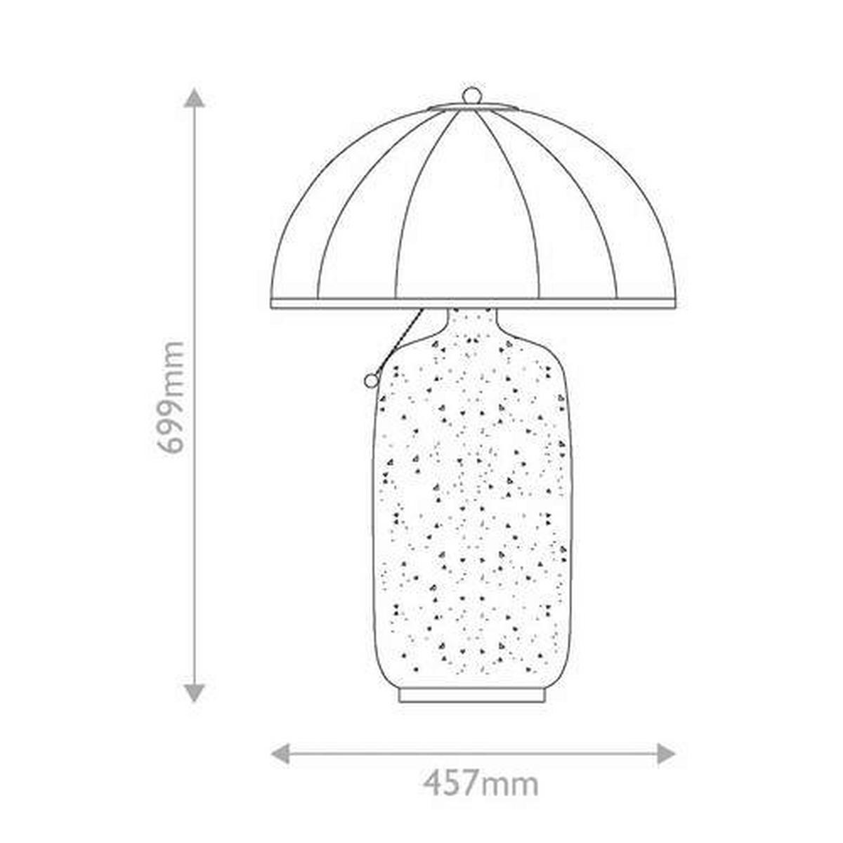LED-TISCHLEUCHTE Alora Mood 69,9/45,7 cm  - Goldfarben/Creme, Design, Textil/Metall (69,9/45,7cm) - Elstead Lighting