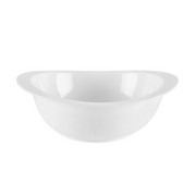 SALATSCHÜSSEL - Weiß, Basics, Keramik (24,2cm) - Novel