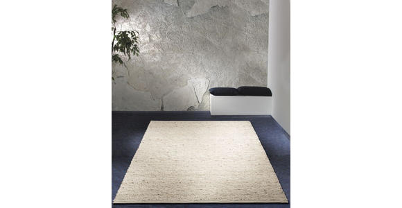 HANDWEBTEPPICH 70/130 cm Vinci  - Creme, Natur, Textil (70/130cm) - Linea Natura