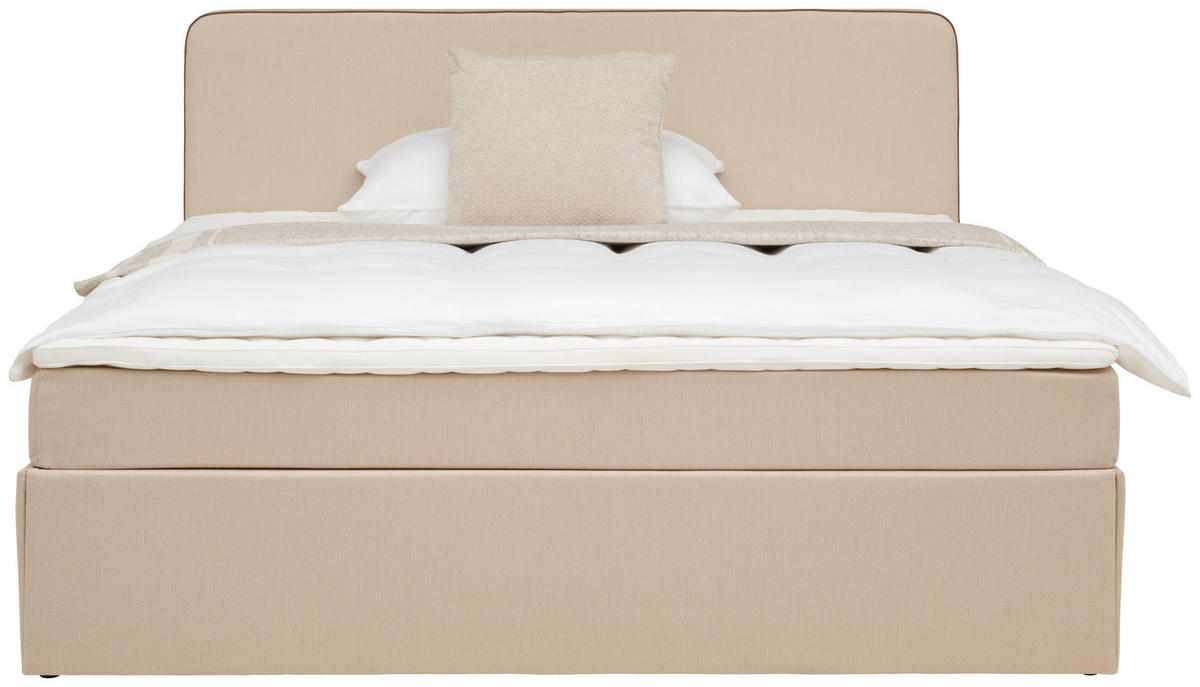 BOX KREVET    160/200 cm  - bež, Konvencionalno, drvo/tekstil (160/200cm) - P & B