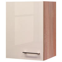 KÜCHENOBERSCHRANK 40/54,8/32 cm  in Sonoma Eiche, Kaschmir  - Kaschmir/Edelstahlfarben, MODERN, Holzwerkstoff/Metall (40/54,8/32cm) - FlexWell