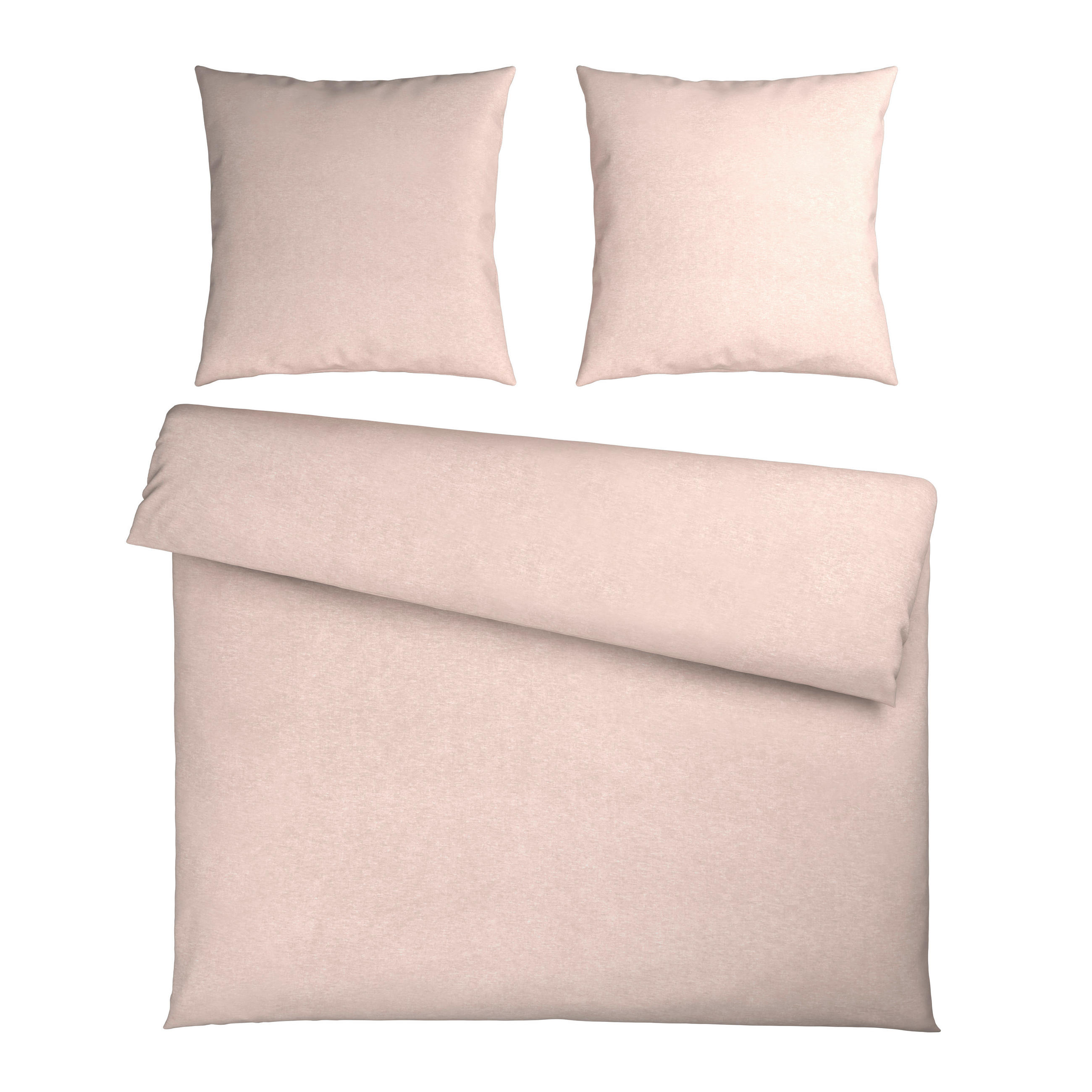 BETTWÄSCHE Flanell 200/200 cm  - Sandfarben, Basics, Textil (200/200cm) - Novel