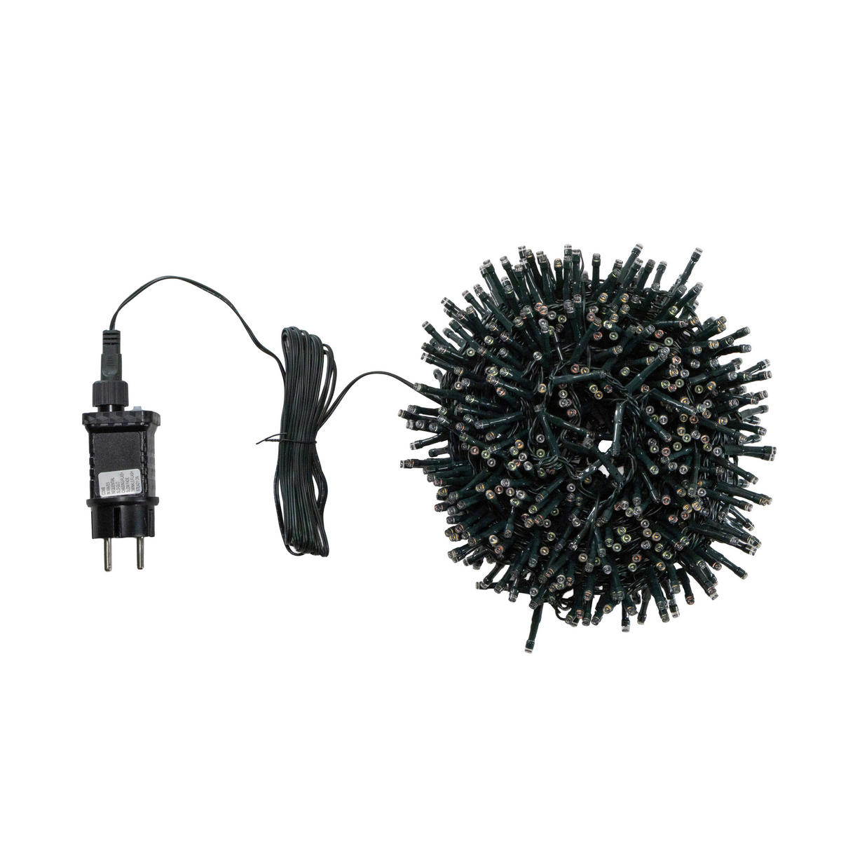 LICHTERKETTE 1600 cm  - Grün, KONVENTIONELL, Kunststoff (1600cm) - X-Mas