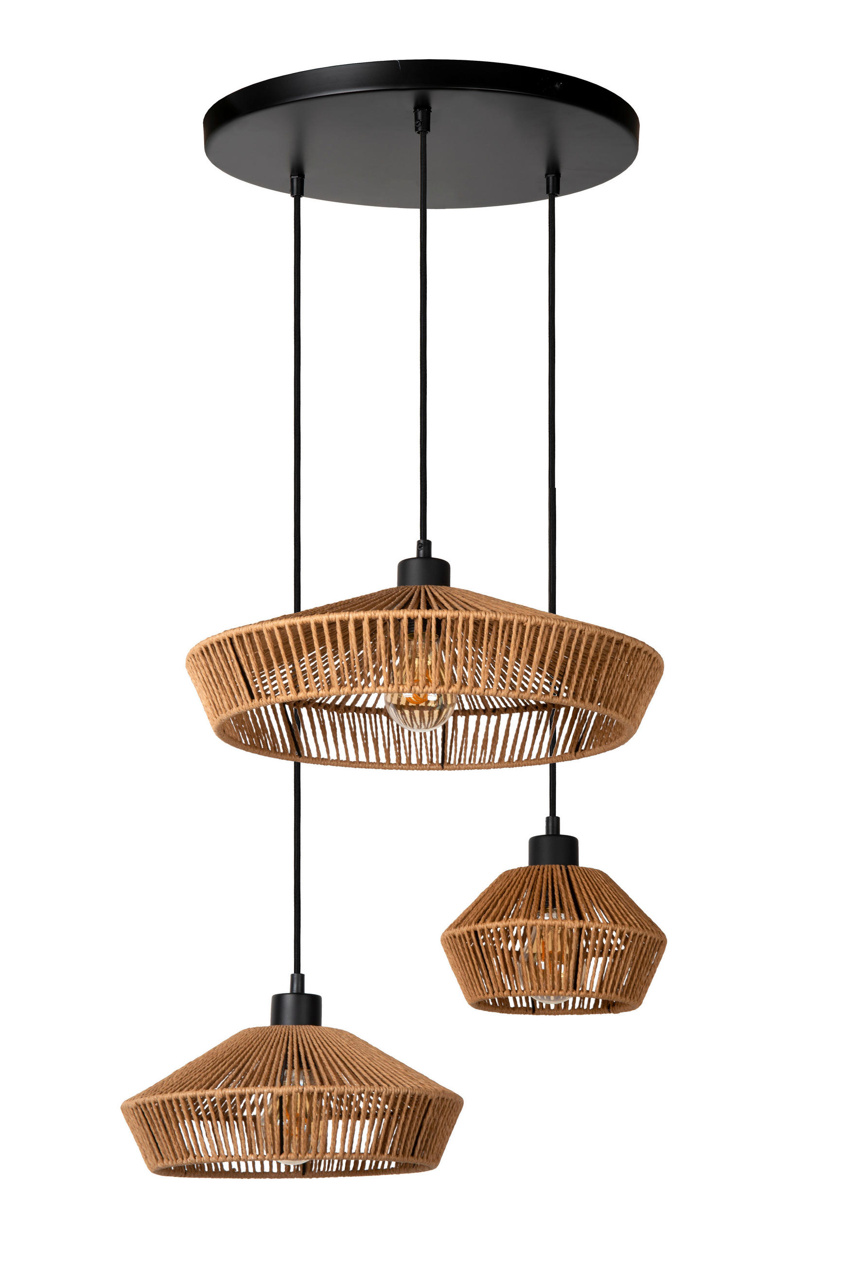 PENDELLEUCHTE YUNKAI 60/60/145 cm   - LIFESTYLE, Papier (60/60/145cm) - Lucide