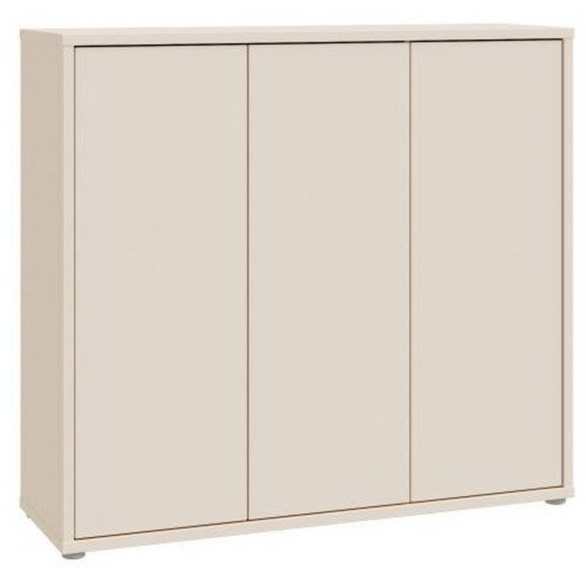 SCHUHSCHRANK Sandfarben  - Sandfarben/Grau, MODERN, Holzwerkstoff/Kunststoff (109,2/99,1/34,9cm) - Xora