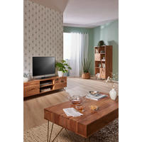TV-BÄNK  i 160/45/35 cm  - naturfärgad, Trend, metall/trämaterial (160/45/35cm) - Ambia Home