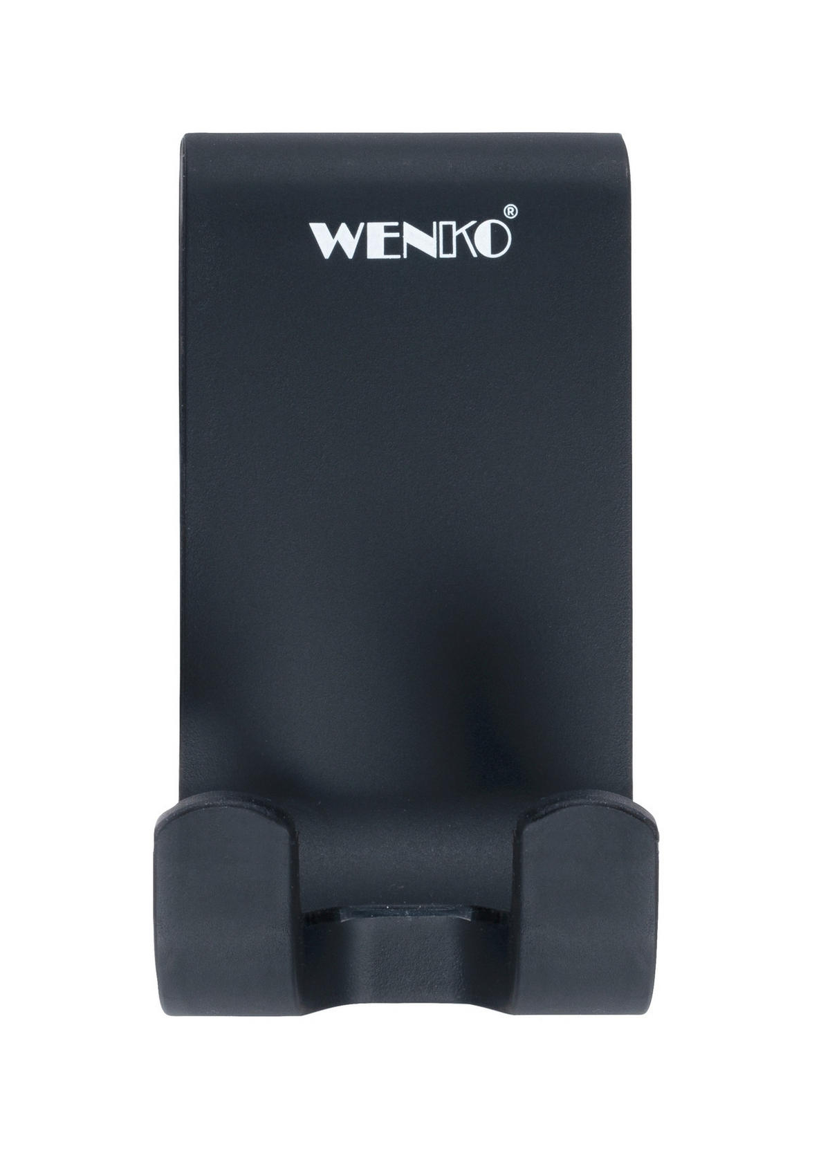 DUSCHABZIEHER  - Schwarz, Basics, Kunststoff/Metall (32/30/4,5cm) - Wenko