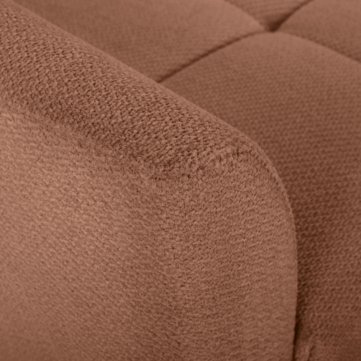 ECKSOFA in Webstoff Dunkelorange  - Buchefarben/Dunkelorange, KONVENTIONELL, Holz/Textil (294/169cm) - Carryhome