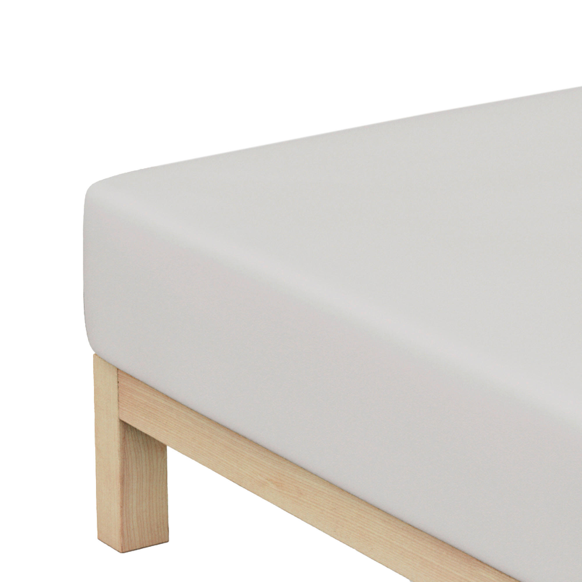 NAPENJALNA RJUHA 140-160/190-200 cm  - svetlo siva, Konvencionalno, tekstil (140-160/190-200cm) - Schlafgut