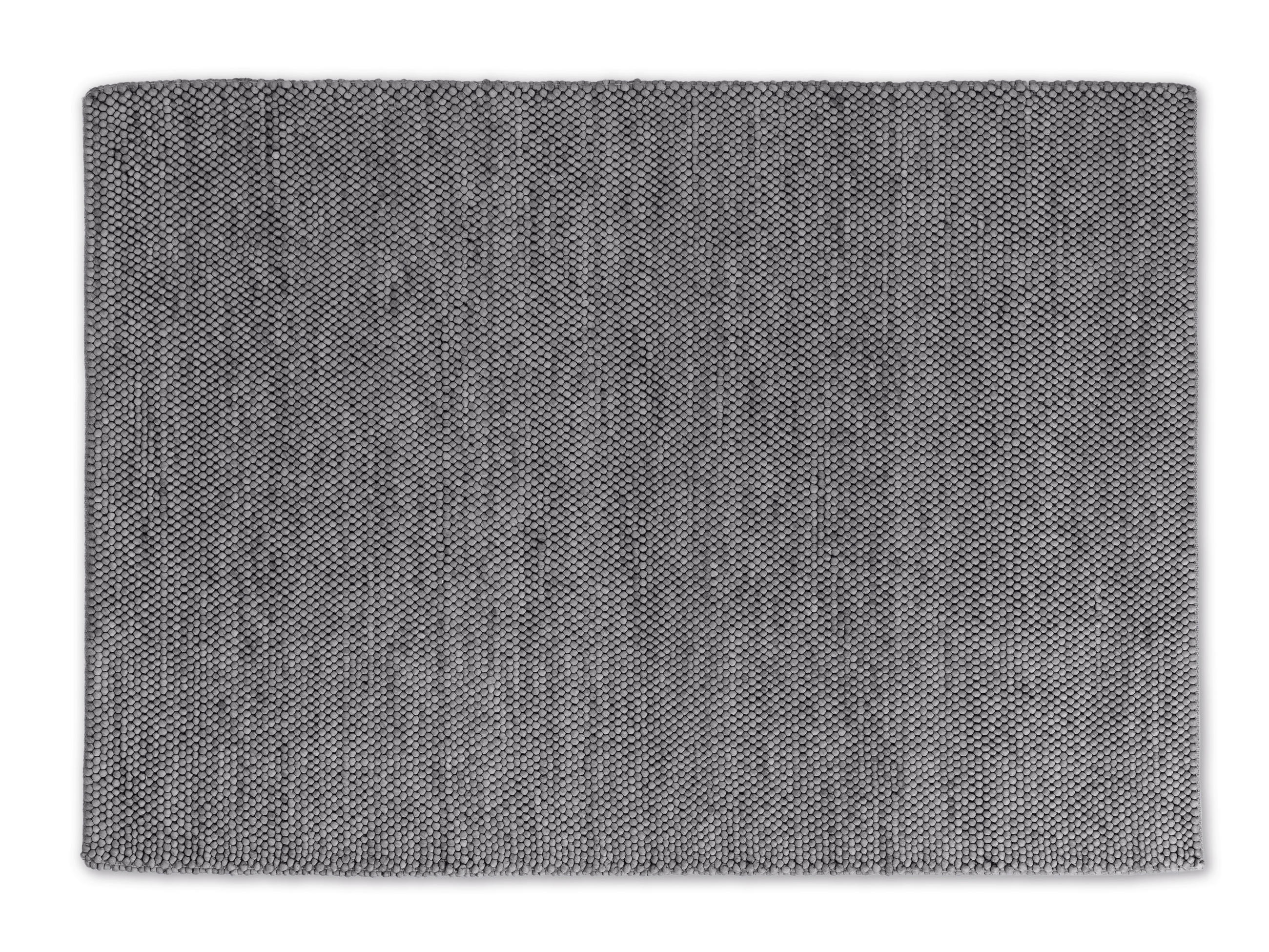 HANDWEBTEPPICH 200/300 cm Poppy Anthrazit  - Anthrazit, Basics, Textil (200/300cm) - Schöner Wohnen