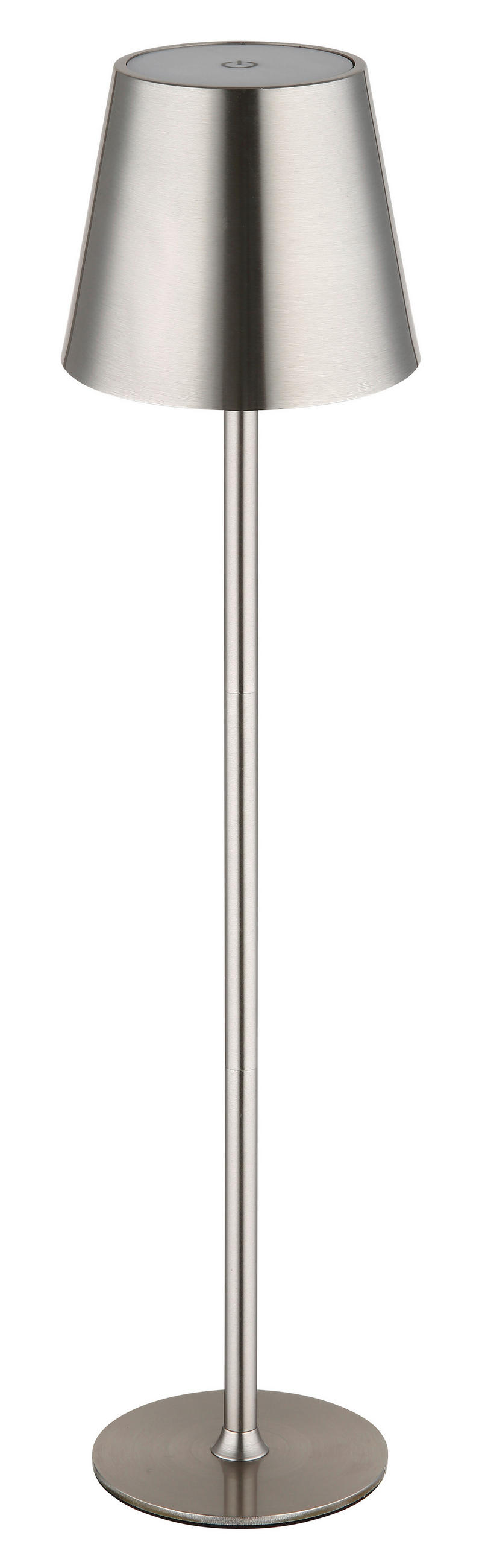 PORTABEL LAMPA VANNIE 11,2/47 cm   - vit/nickelfärgad, Design, metall/plast (11,2/47cm) - Globo