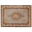 TEPPICH 80/200 cm Mithras Bidjar Braun, Beige  - Beige/Braun, Basics, Textil (80/200cm) - Novel