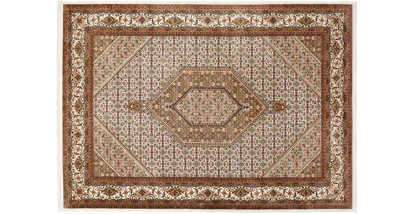 TEPPICH 80/200 cm Mithras Bidjar Braun, Beige  - Beige/Braun, Basics, Textil (80/200cm) - Novel
