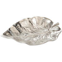 DEKORAČNÍ MISKA - barvy niklu, Design, kov (36/28/6cm) - Ambia Home