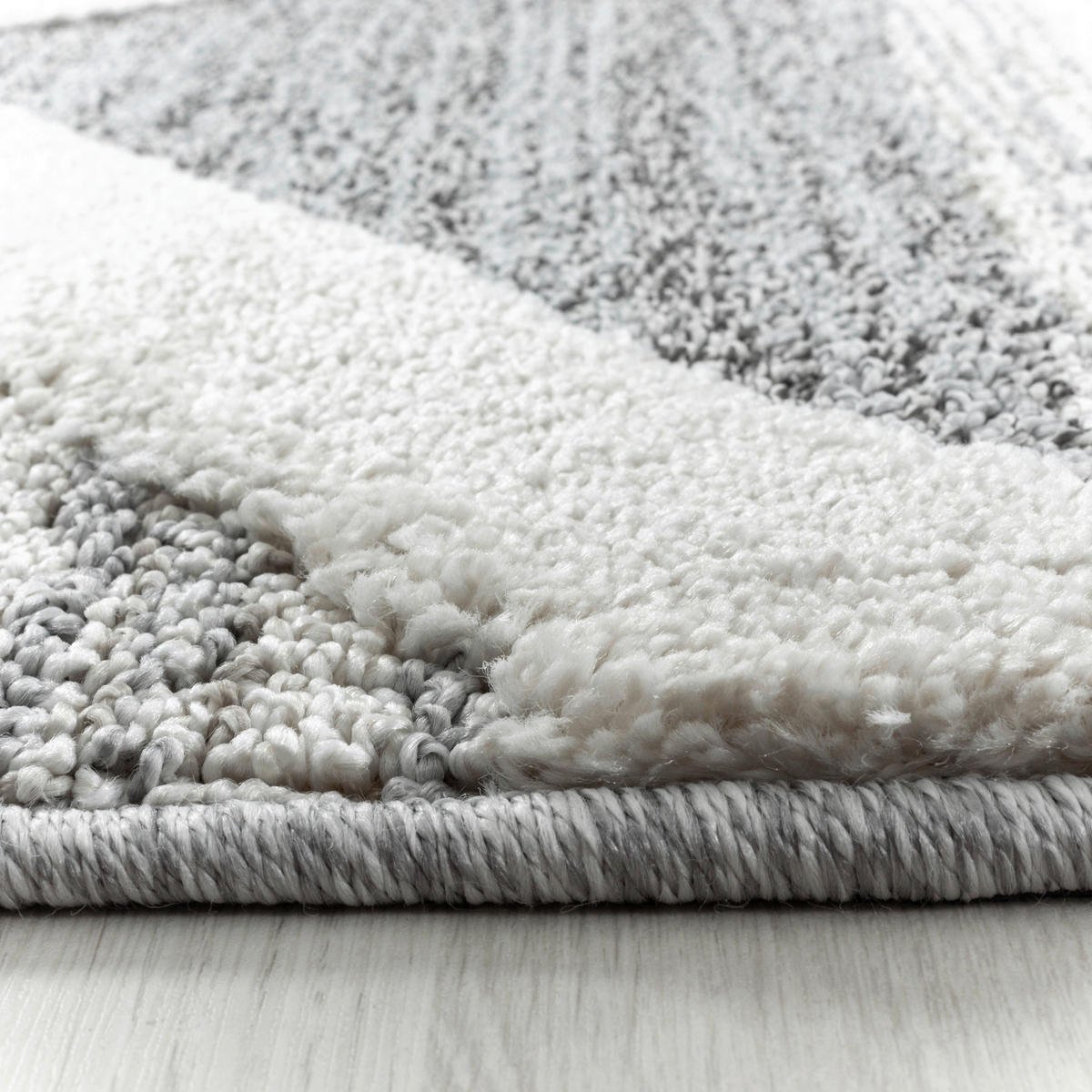 WEBTEPPICH 140/200 cm Pisa 4709 grau Grau  - Grau, KONVENTIONELL, Textil (140/200cm)
