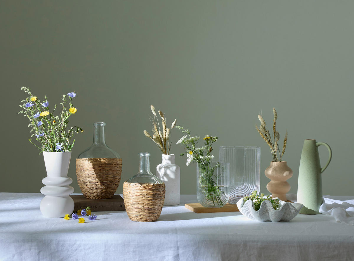 TROCKENBLUMENSTRAUß  - Naturfarben, Basics, Naturmaterialien (16/16/84cm)