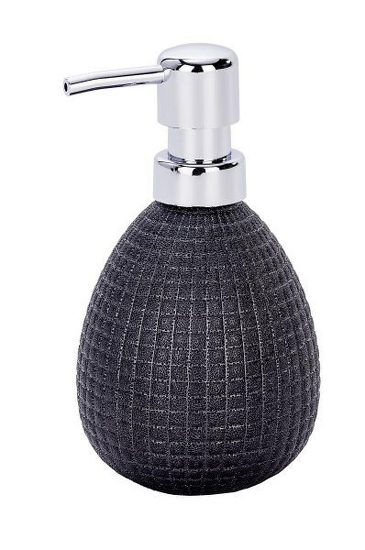 TVÅLPUMP keramik  - antracit, Basics, keramik (9,5/16,2/9cm)