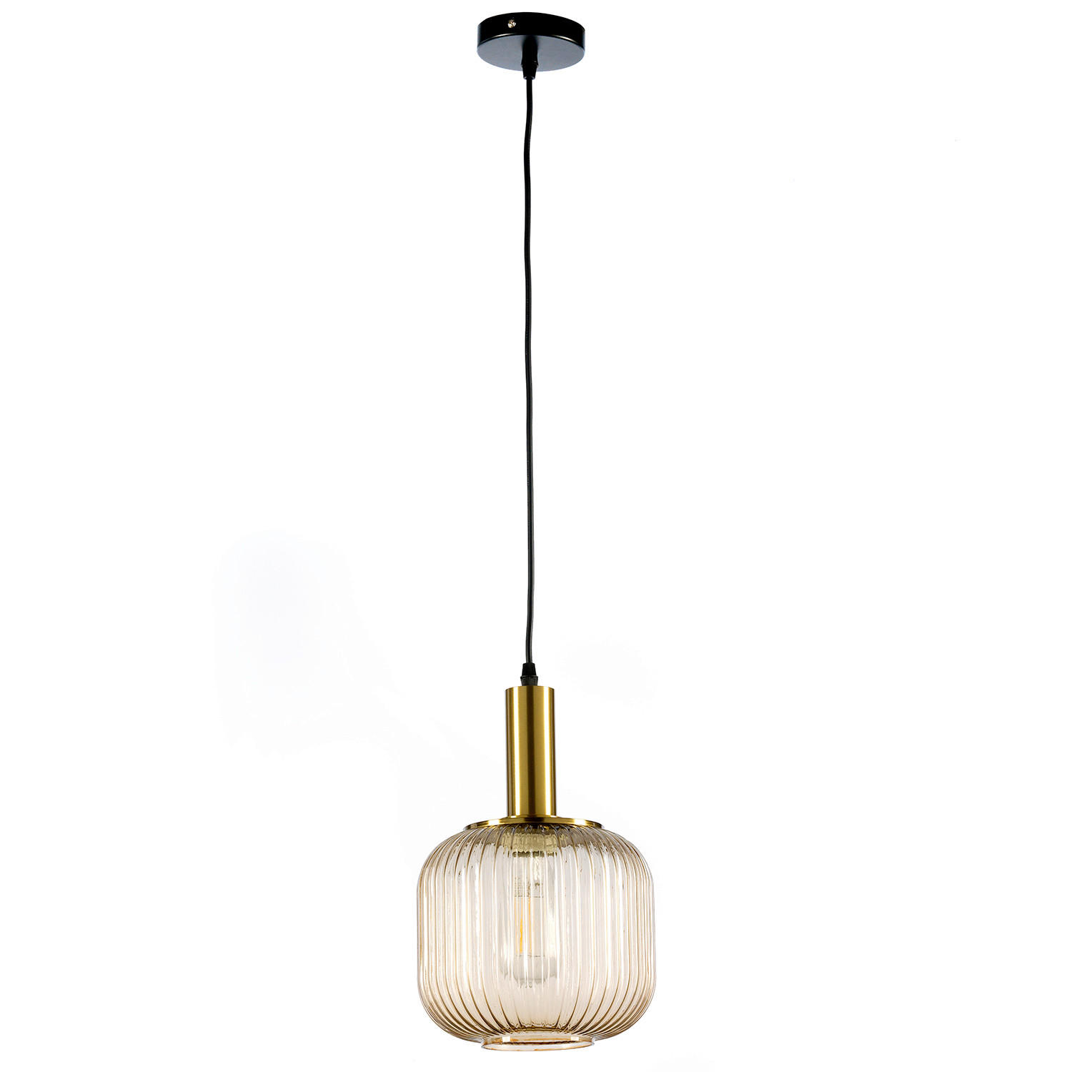 XXXLutz Hängeleuchte 5900 Doroty Braun 105 cm