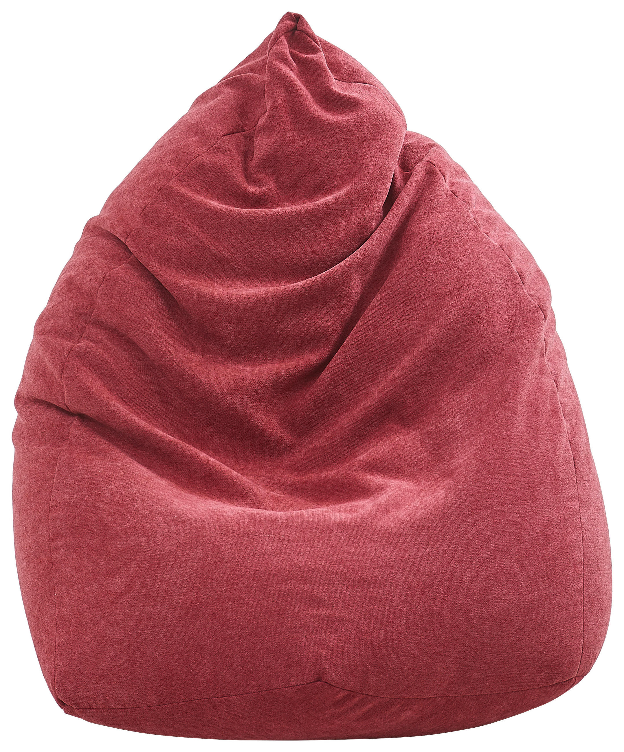 SITZSACK Webstoff 220 L  - Rot, KONVENTIONELL, Textil (65/75/95cm) - Xora