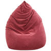 SITZSACK Webstoff 220 L  - Rot, KONVENTIONELL, Textil (65/75/95cm) - Xora