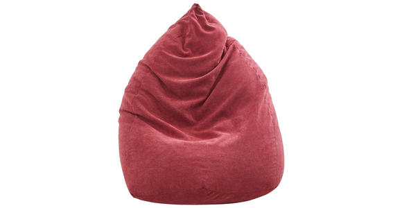 SITZSACK Webstoff 220 L - Rot, KONVENTIONELL, Textil (65/75/95cm) - Xora