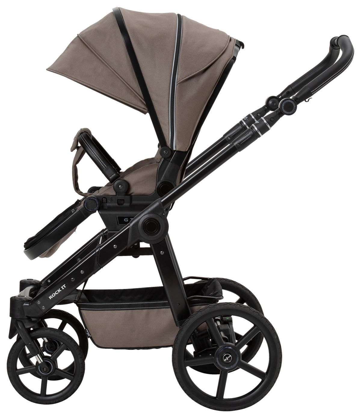 KINDERWAGENSET Outdoor Activity  - Cappuccino, Basics, Textil (58,5/115/102cm) - Hartan