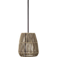 HÄNGLAMPA PR Home SAIGON 18 cm  - grå/naturfärgad, Natur, plast (18cm)