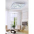 LED-DECKENLEUCHTE - Chromfarben, LIFESTYLE, Glas/Metall (40/40/12cm) LED-DECKENLEUCHTE - Chromfarben, LIFESTYLE, Glas/Metall (40/40/12cm)
