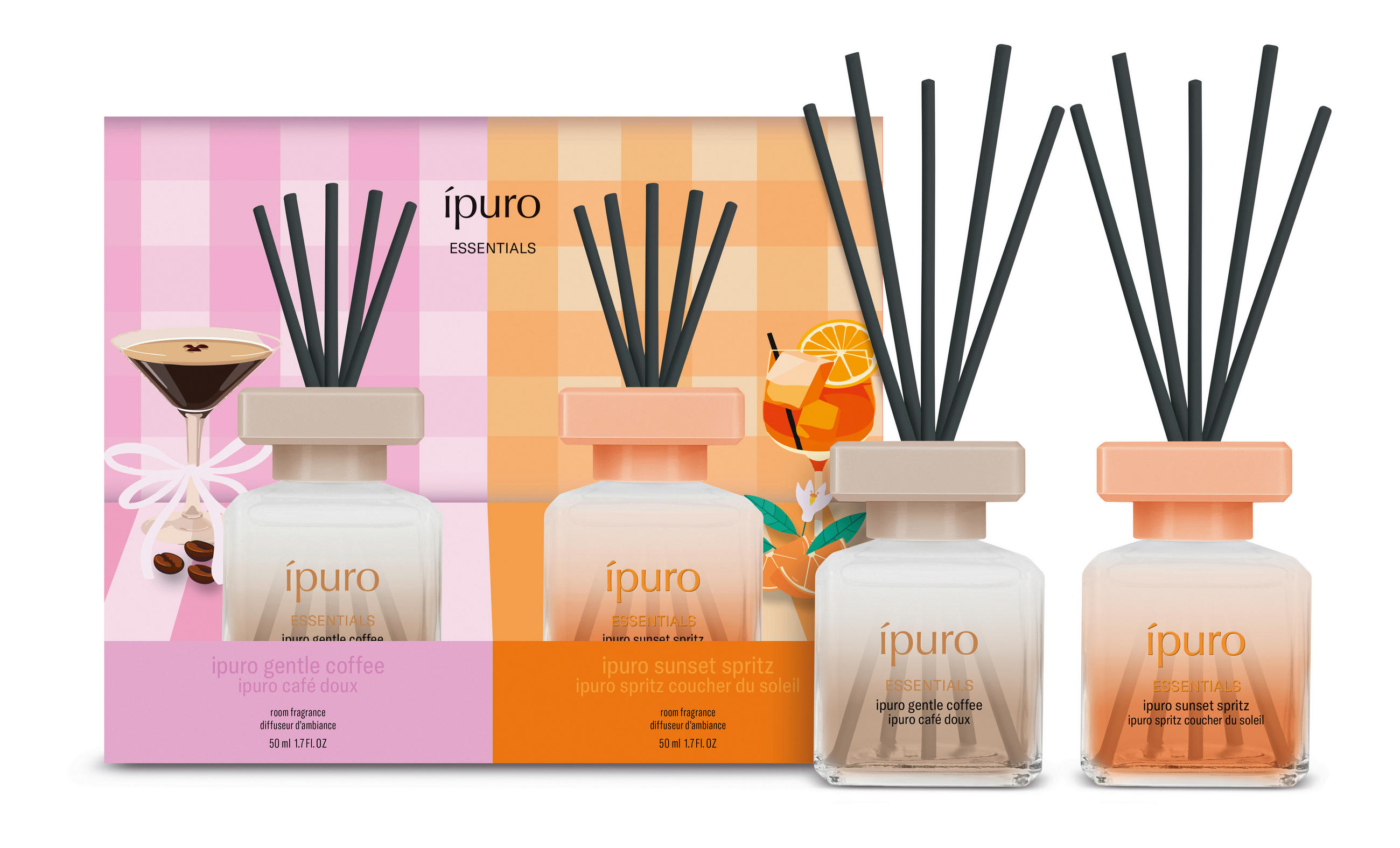 RAUMDUFT  - Magenta, Basics, Glas - Ipuro