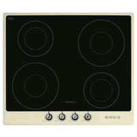 INDUKTIONSKOCHFELD SI964PM  - Creme, Basics, Glas/Metall (59,6/60/51cm) - SMEG