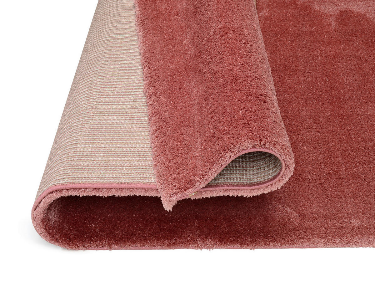 WEBTEPPICH 200/290 cm Soft Dream Rosa, Rot  - Rot/Rosa, Basics, Textil (200/290cm) - Novel