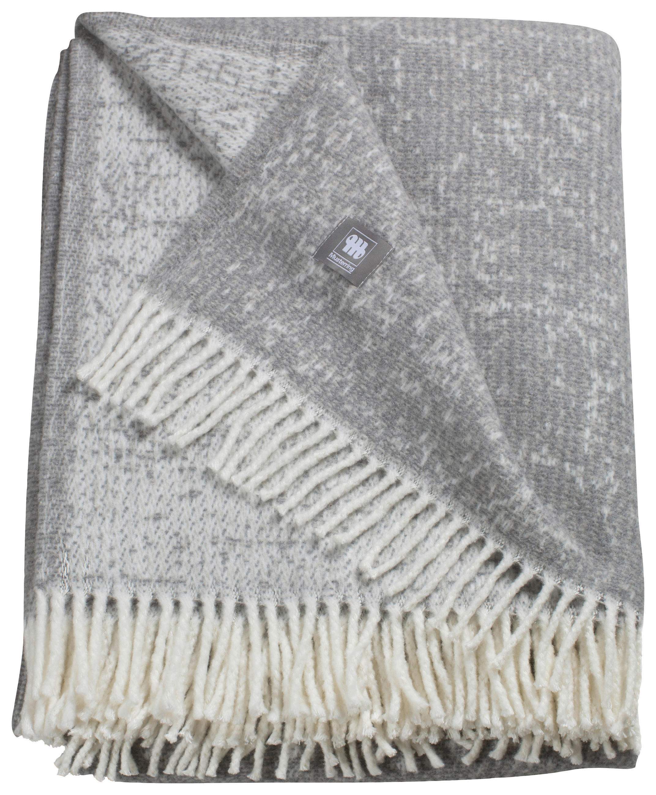 PLAID MR-EASE 140/200 cm  - Grau, Basics, Textil (140/200cm) - Musterring