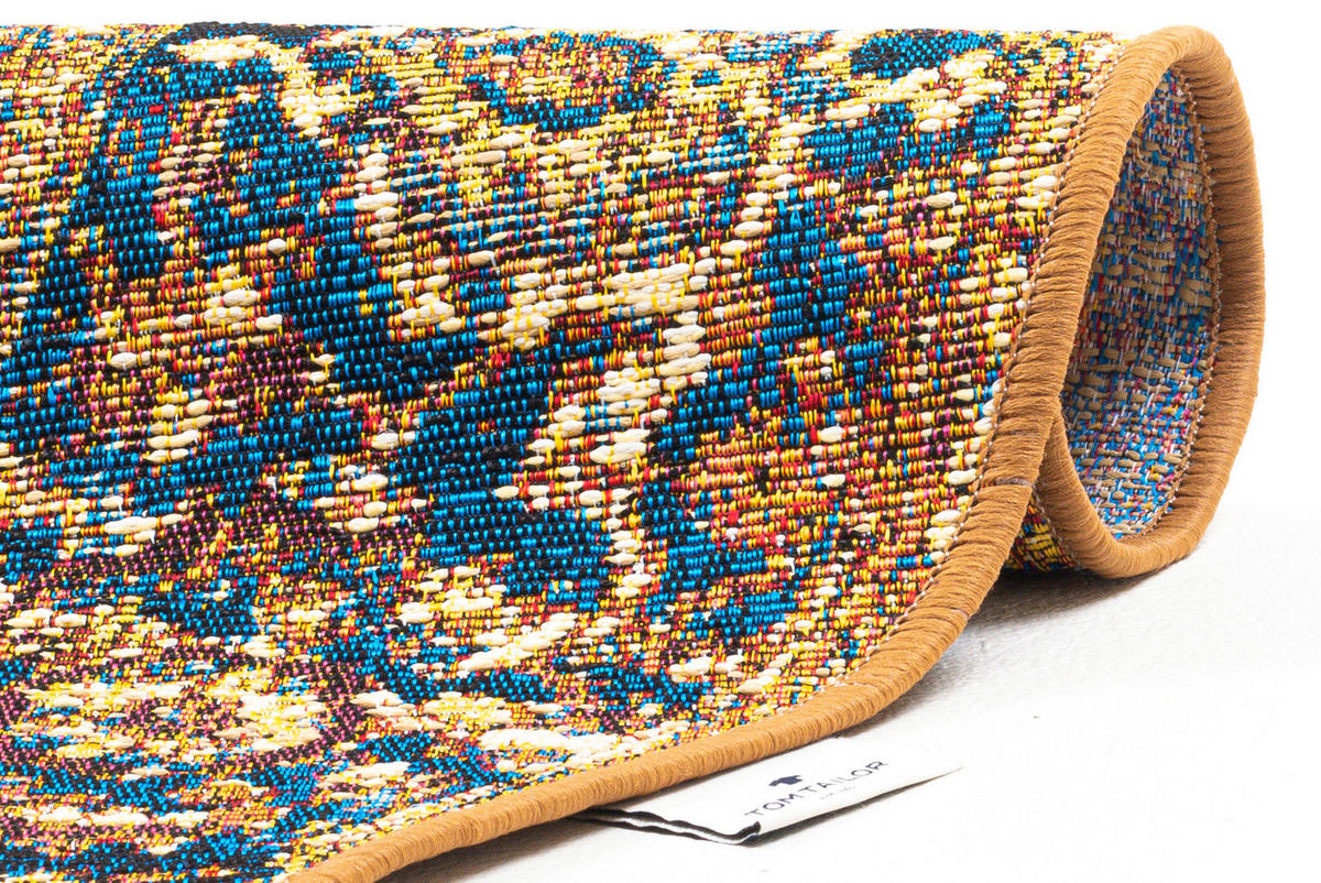 OUTDOORTEPPICH 160/160 cm Goldfarben  - Goldfarben, Design, Textil (160/160cm) - Tom Tailor