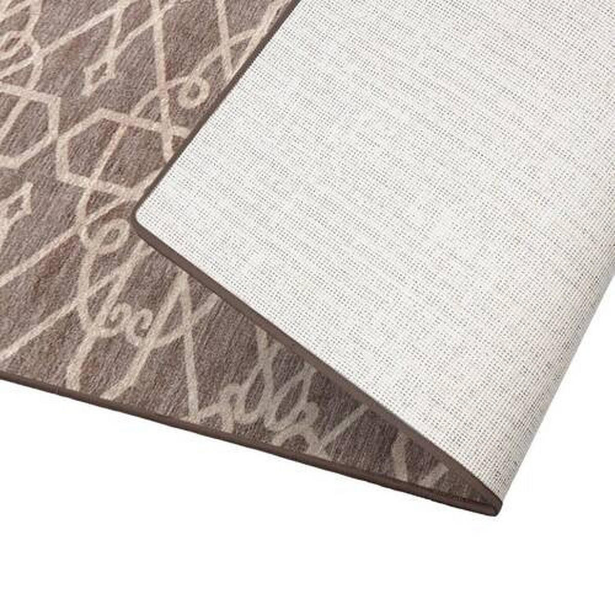 LÄUFER 80/500 cm Braun  - Braun, Design, Kunststoff/Textil (80/500cm) - Novel