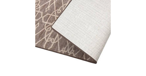 LÄUFER 80/150 cm Braun  - Braun, Design, Kunststoff/Textil (80/150cm) - Novel