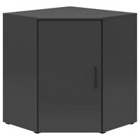 KOTNA KOMODA, barve grafita  - črna/barve grafita, Moderno, umetna masa/leseni material (71,5/83/71,5cm) - Carryhome
