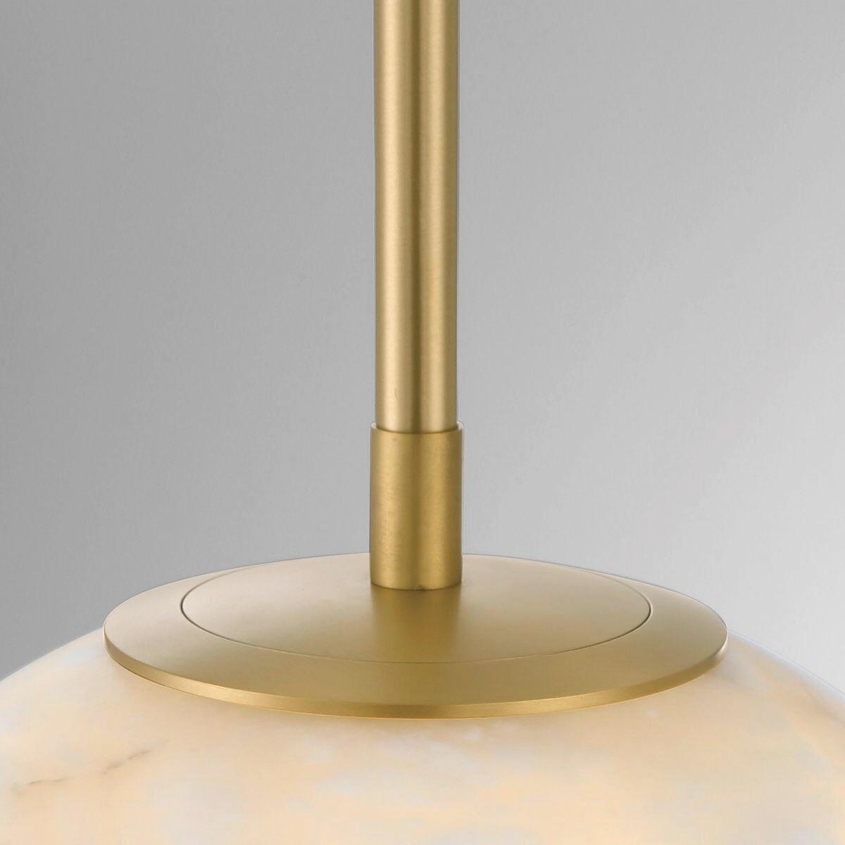 LED-PENDELLEUCHTE 30,4/58 cm    - Goldfarben, Konventionell, Glas/Metall (30,4/58cm) - Elstead Lighting