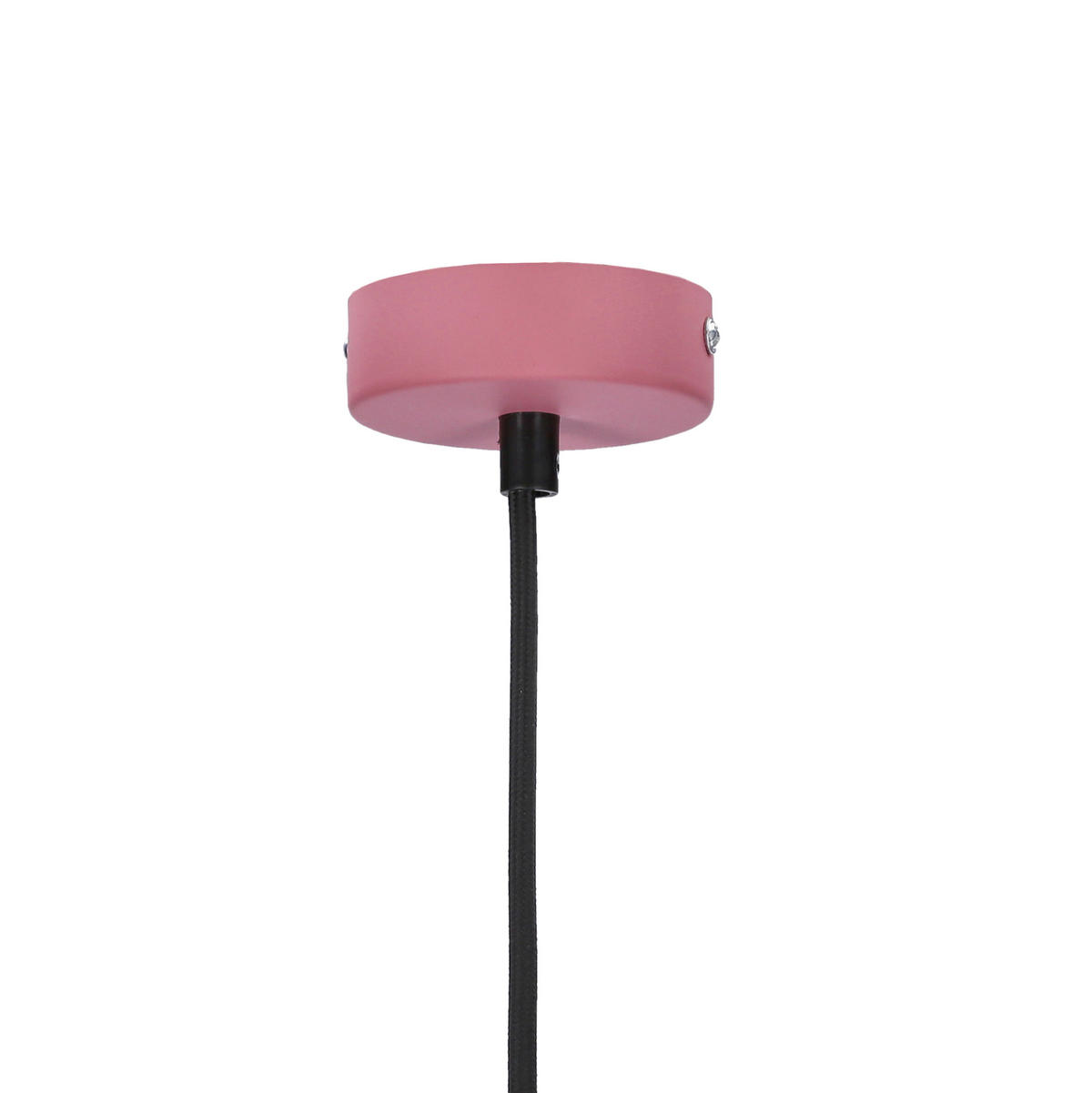 PENDELLEUCHTE 13/13/80 cm  - Pink/Schwarz, Trend, Metall (13/13/80cm)