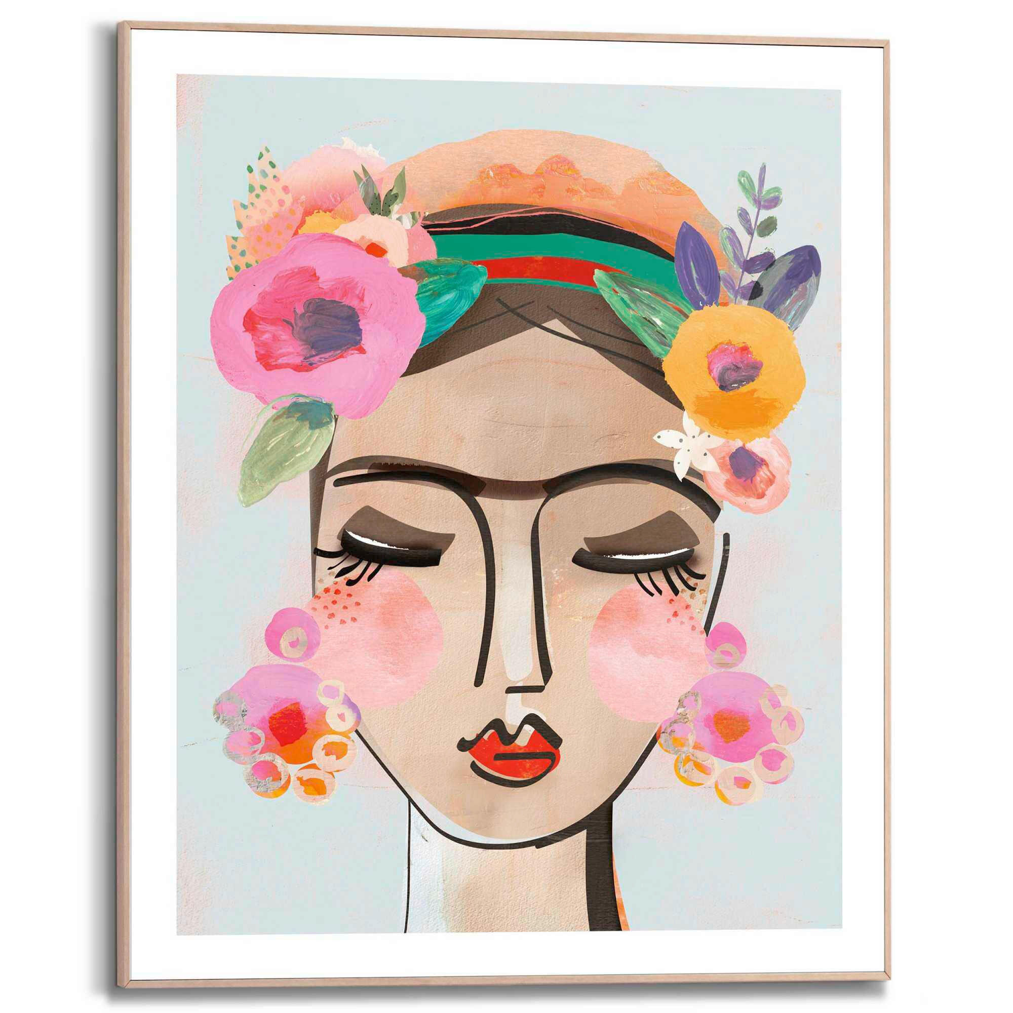 BILD 40/50 cm  - Multicolor, Trend, Holzwerkstoff (40/50cm) - Reinders!