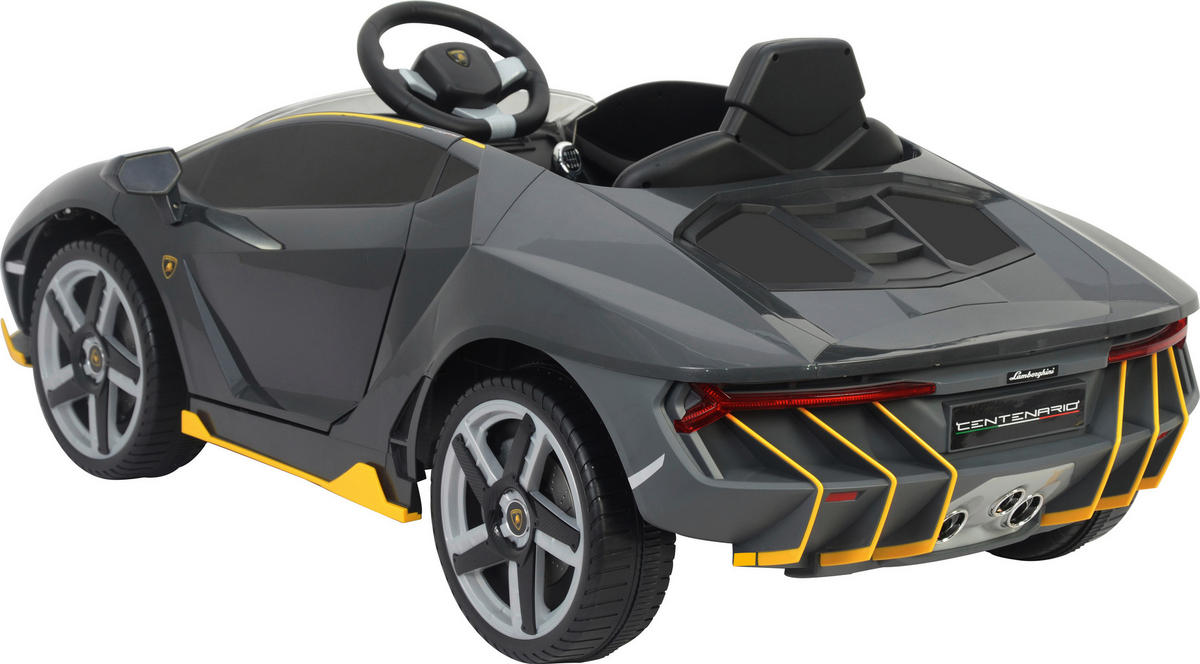 ELEKTRO-KINDERAUTO Lamborghini  - Gelb/Schwarz, Basics, Kunststoff/Metall (134,7/73/49cm)