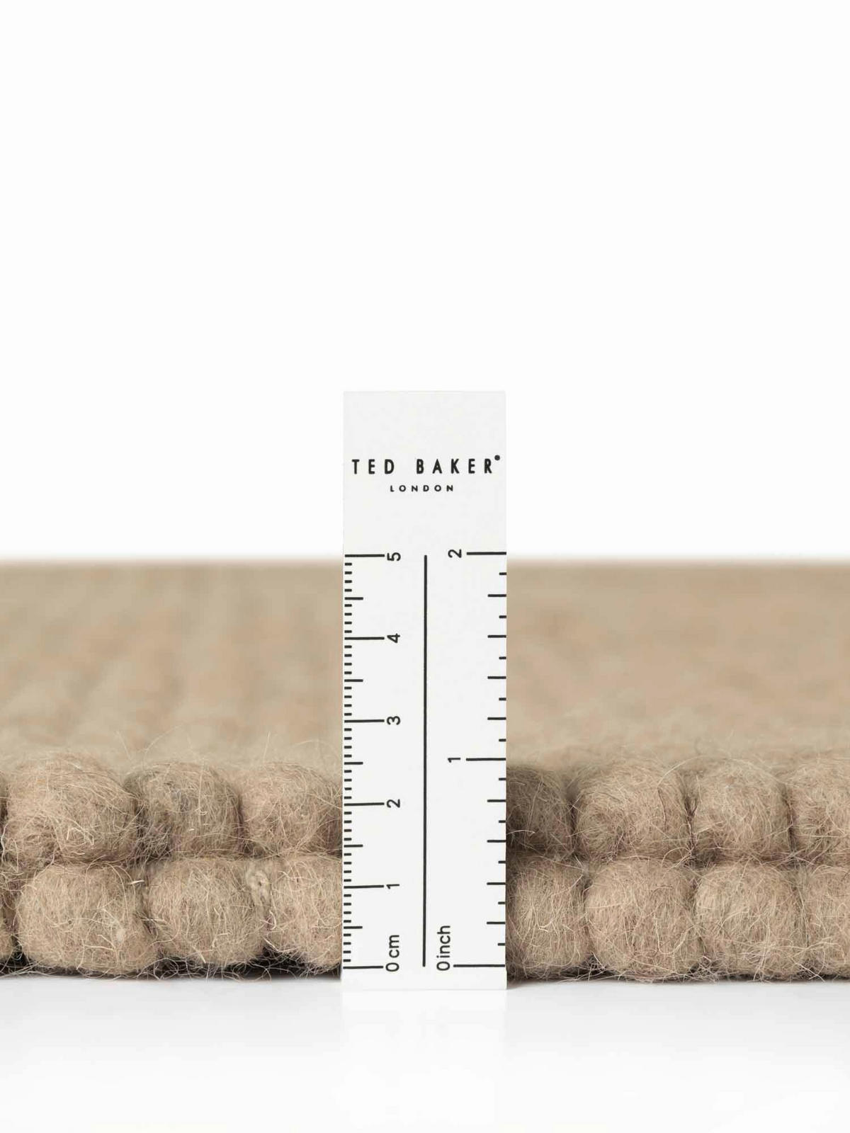 WOLLTEPPICH 120/170 cm Richmond Beige, Beigebraun rechteckig  - Beige/Beigebraun, KONVENTIONELL, Textil (120/170cm) - Ted Baker