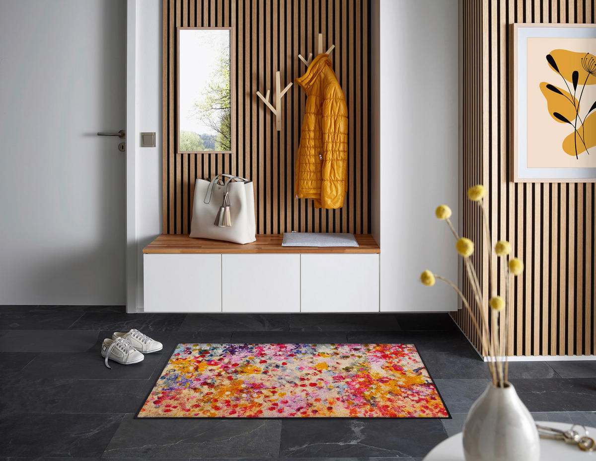 DVEŘNÍ ROHOŽKA, 75/120 cm, vícebarevná - vícebarevná, Konvenční, textil/plast (75/120cm) - Esposa
