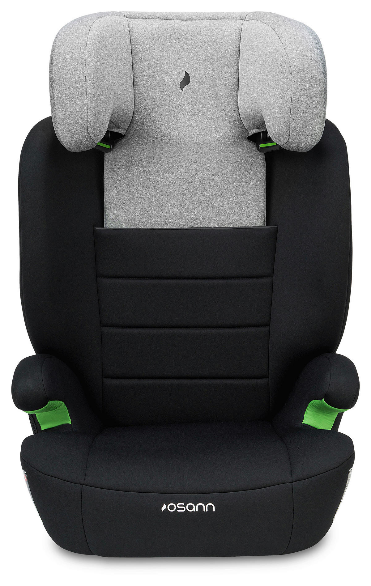 KINDERAUTOSITZ MUSCA ISOFIX ECE R 129 i-SIZE  - Hellgrau/Schwarz, Basics, Kunststoff/Textil (44/55/43cm) - Osann
