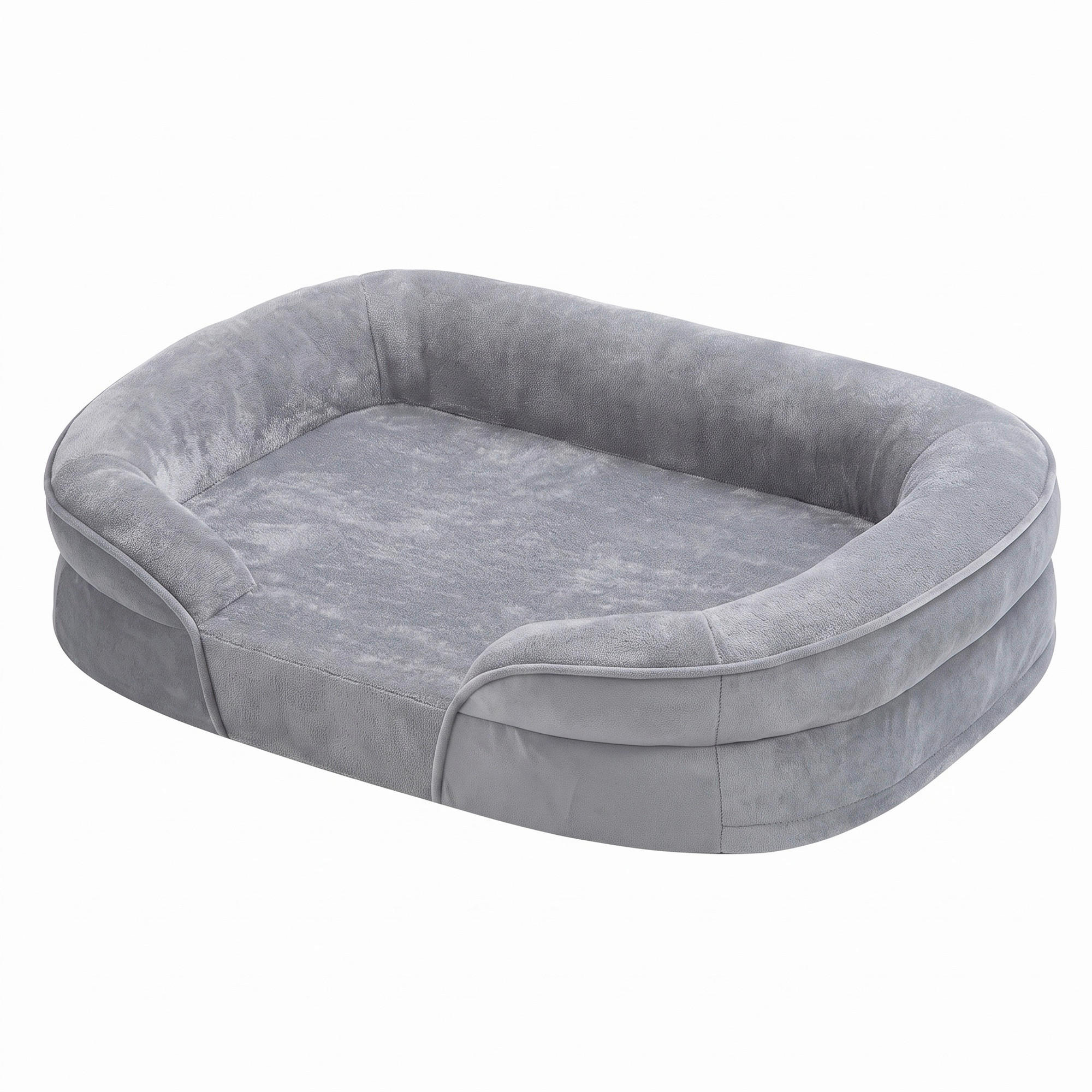 Boxxx Hundebett Grau 76x18x51 cm