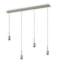 ohne Gläser 95/10/220 cm  - Beige, Basics, Metall (95/10/220cm) - Osram