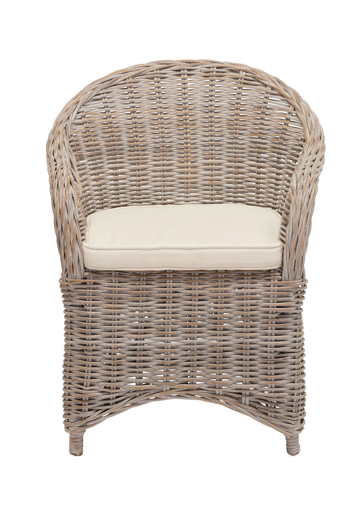 STUHL  - Creme/Grauweiß, Trend, Holz/Textil (64/88/56cm) - Landscape