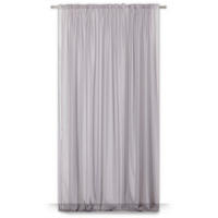 FERTIGVORHANG transparent  - Grau, Basics, Textil (280/280cm)